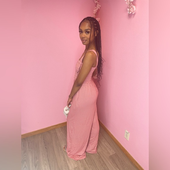 🌸 Pink Jumpsuit S-XL 🌸 - Picture 5 of 7